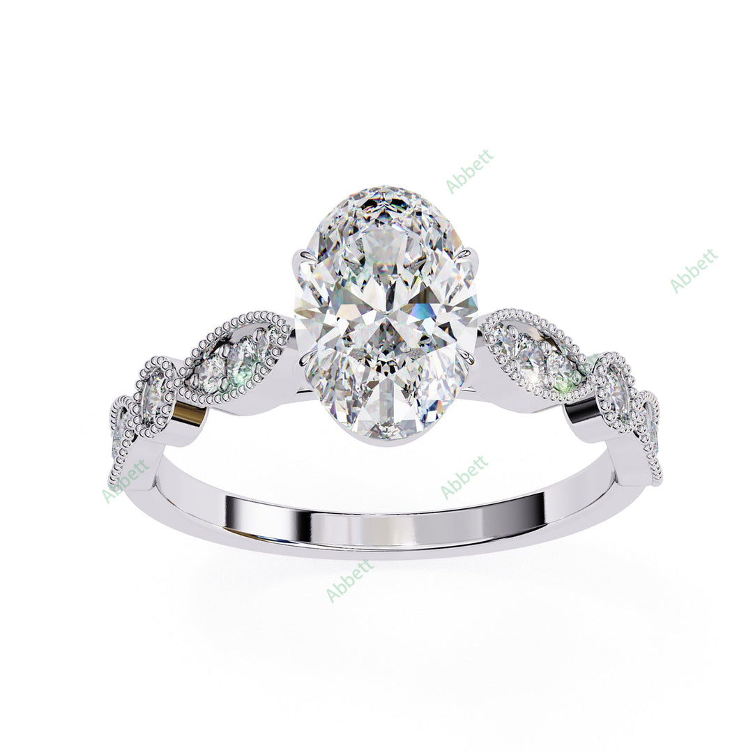 Accented Engagement Ring ENAC1529