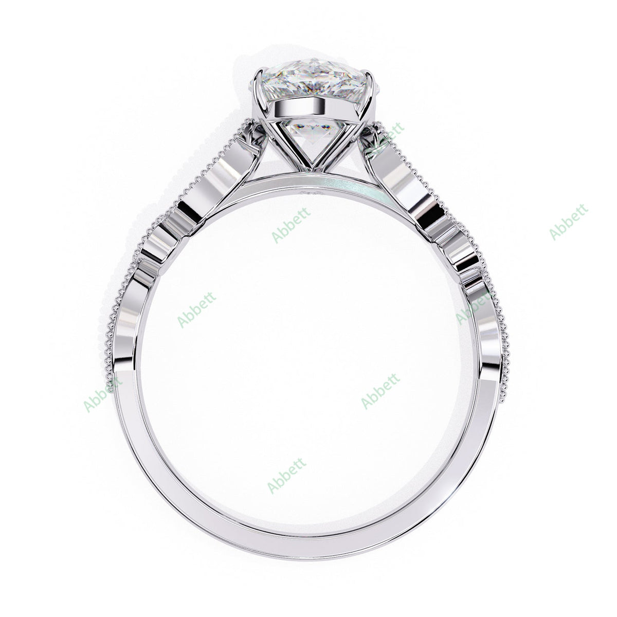 Accented Engagement Ring ENAC1529