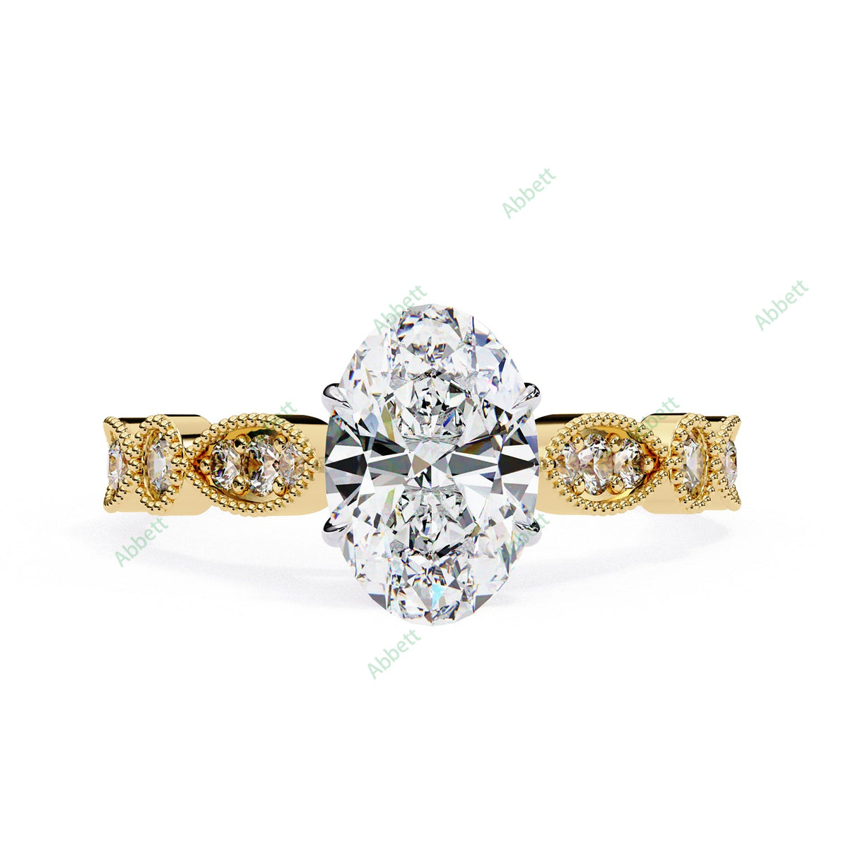 Accented Engagement Ring ENAC1529