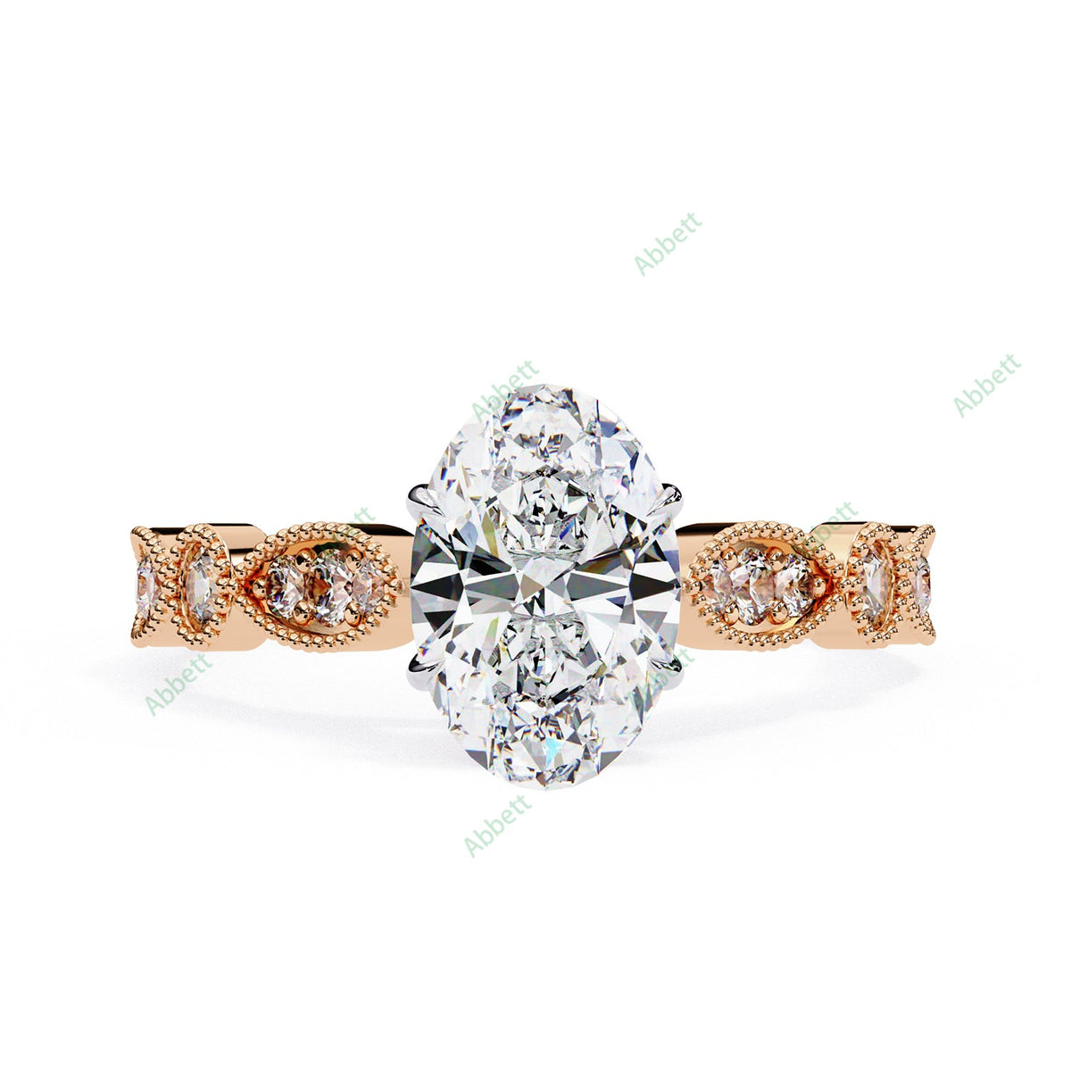 Accented Engagement Ring ENAC1529