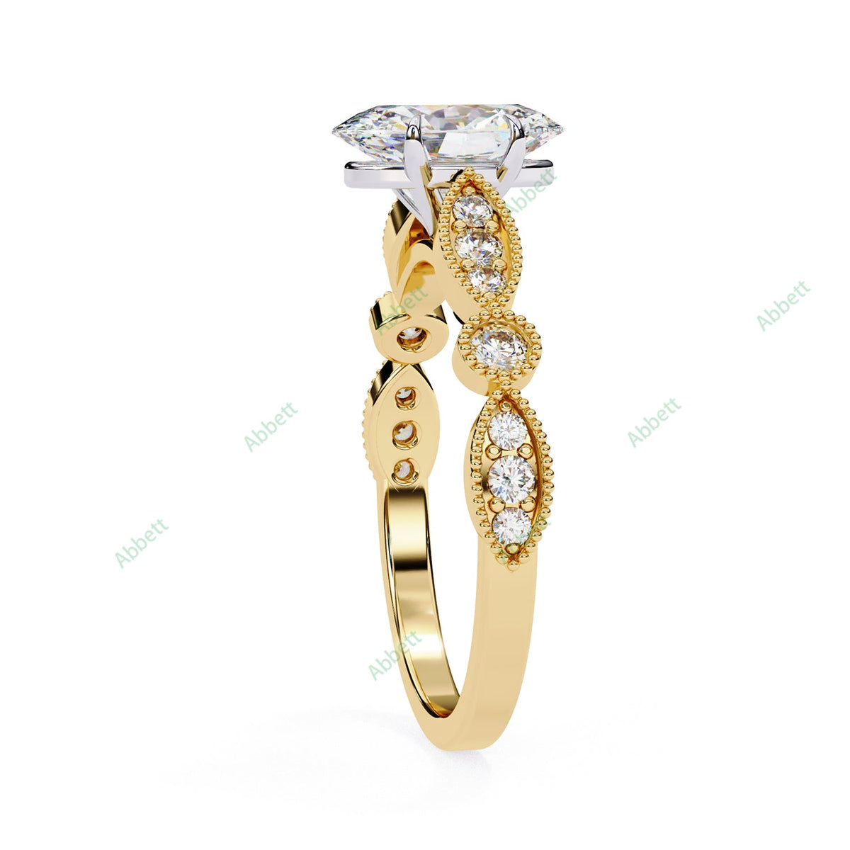 Accented Engagement Ring ENAC1529
