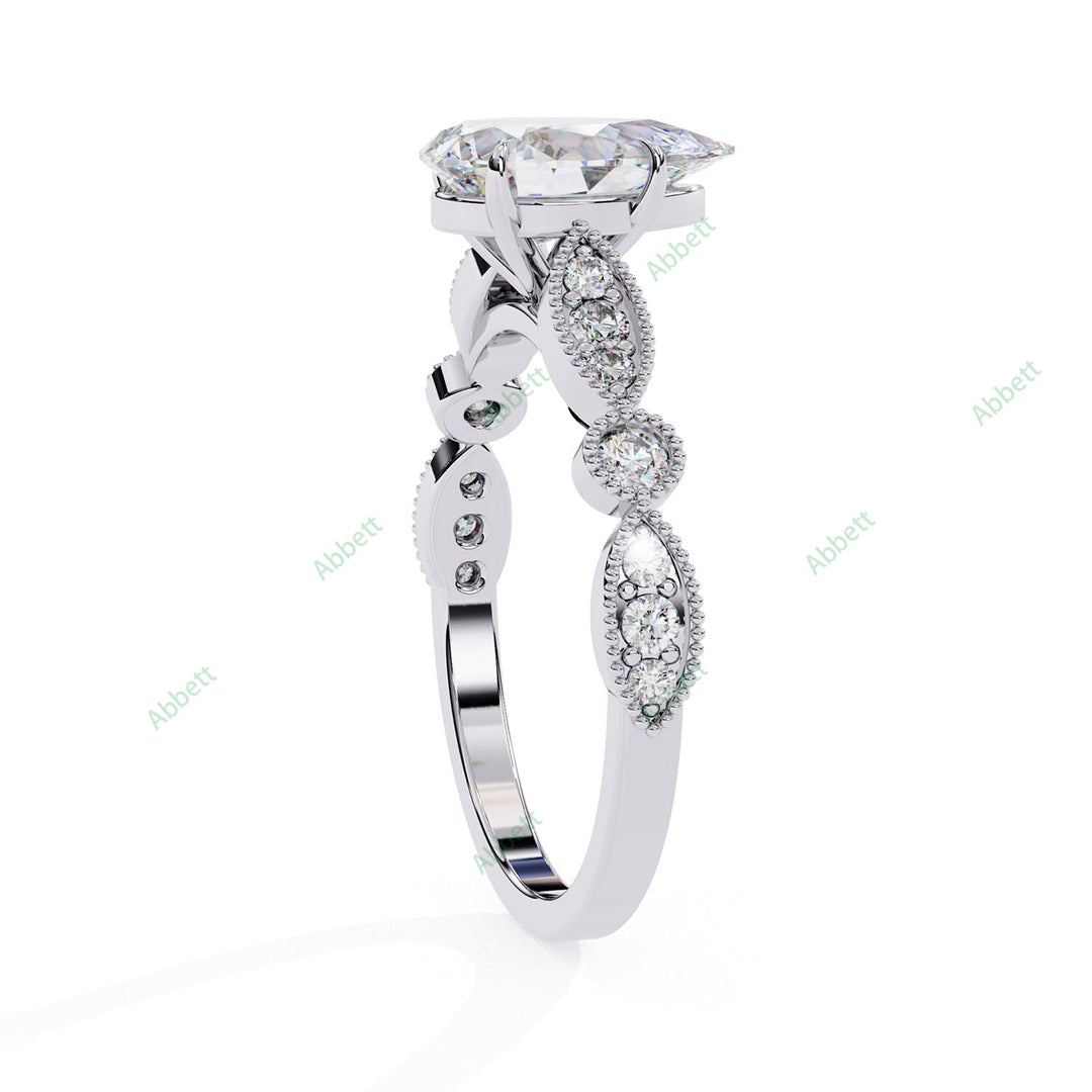 Accented Engagement Ring ENAC1530