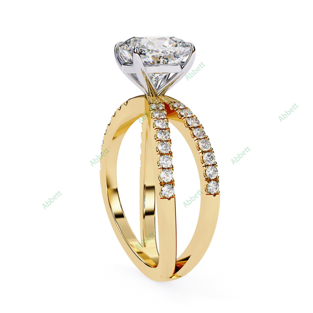Accented Engagement Ring ENAC1538