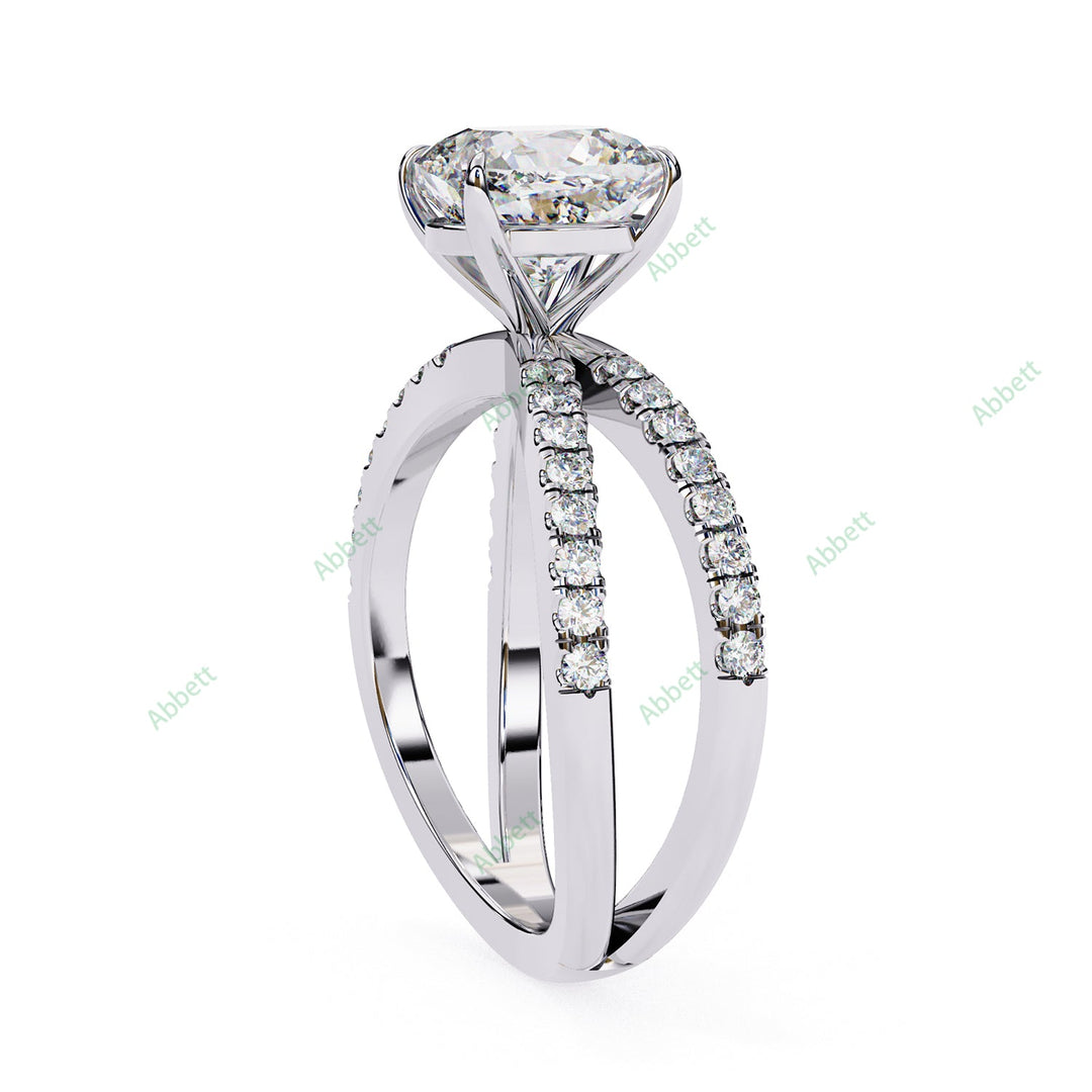Accented Engagement Ring ENAC1538