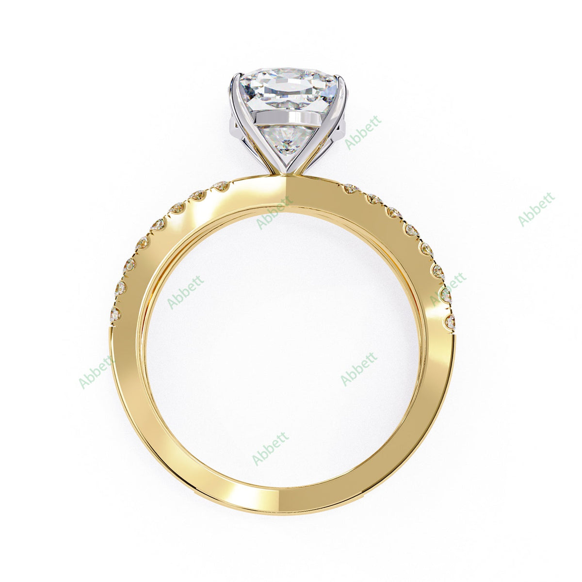 Accented Engagement Ring ENAC1538
