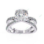 Load image into Gallery viewer, Accented Engagement Ring ENAC1538