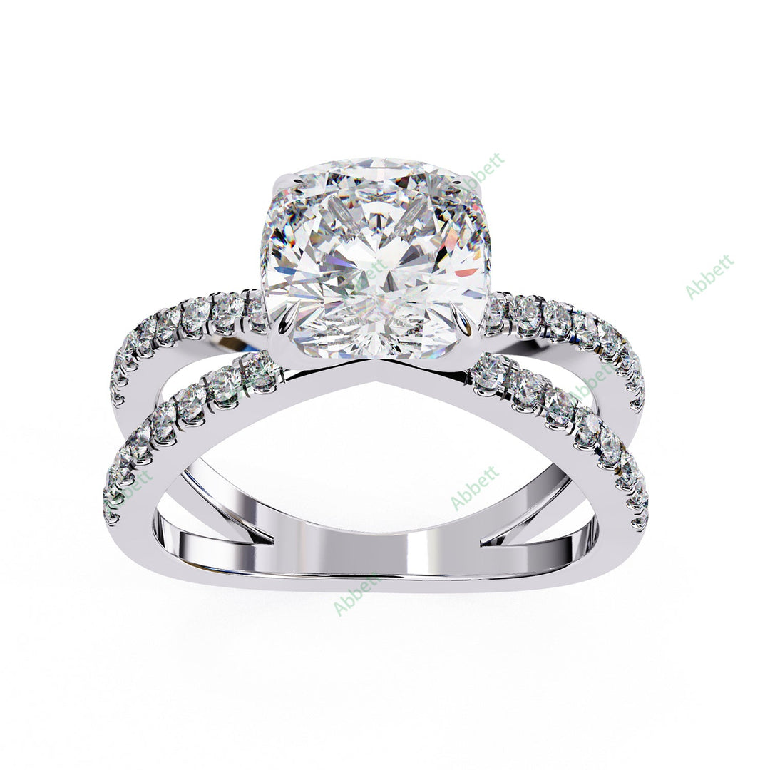 Accented Engagement Ring ENAC1538