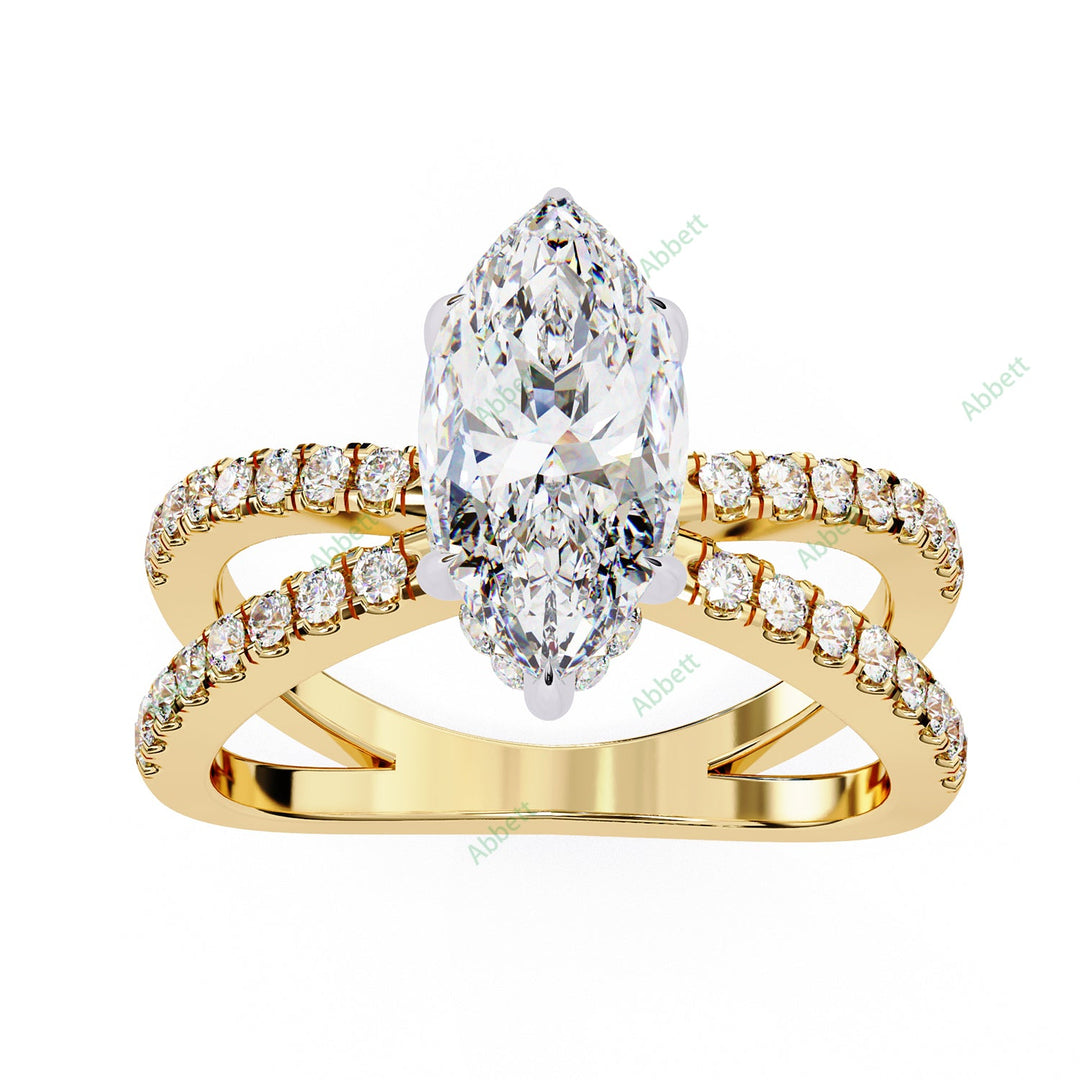 Accented Engagement Ring ENAC1539