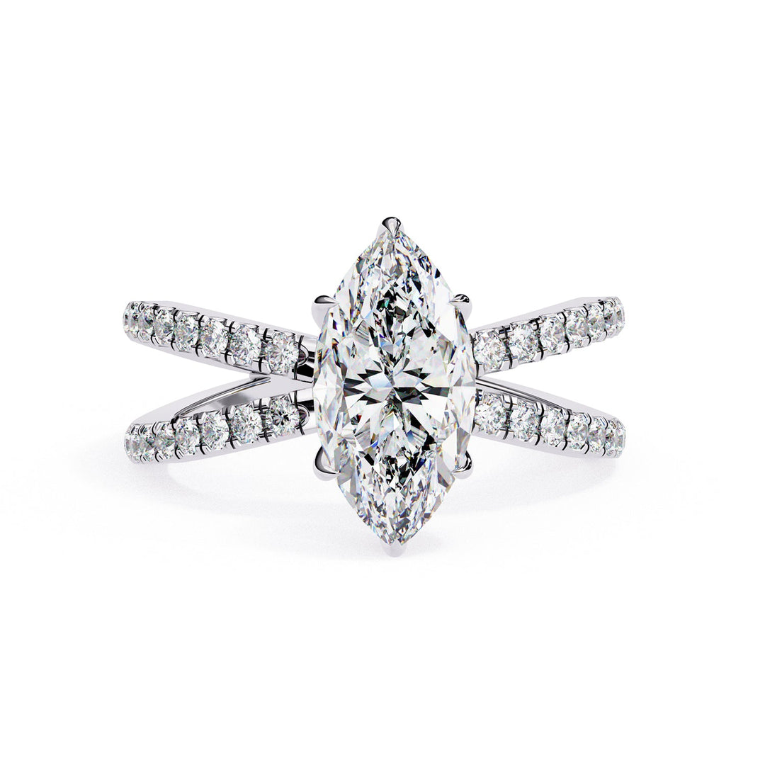 Accented Engagement Ring ENAC1539