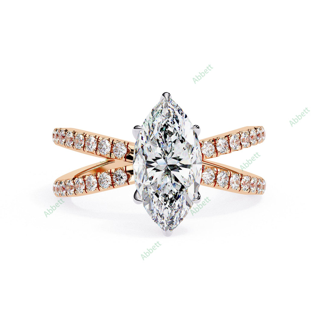 Accented Engagement Ring ENAC1539
