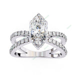 Load image into Gallery viewer, Accented Engagement Ring ENAC1539
