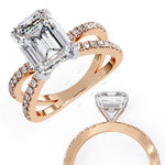 Load image into Gallery viewer, Accented Engagement Ring ENAC1541
