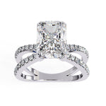 Load image into Gallery viewer, Accented Engagement Ring ENAC1542