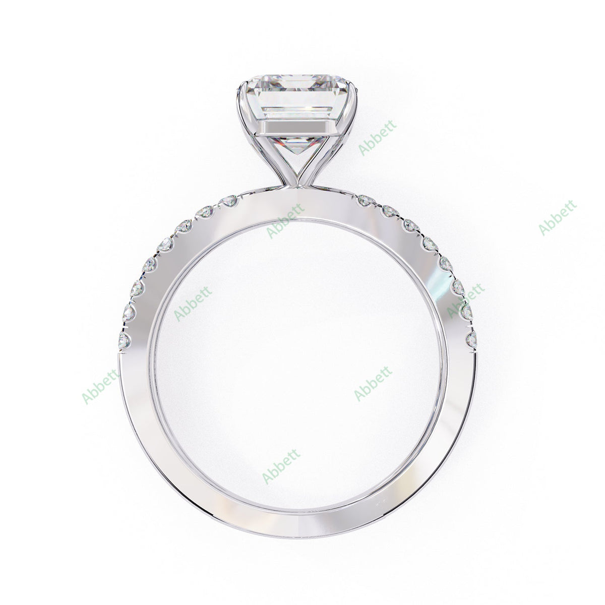 Accented Engagement Ring ENAC1542