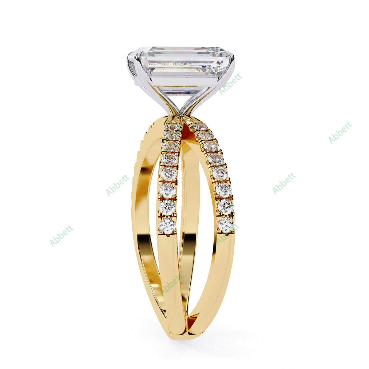 Accented Engagement Ring ENAC1542