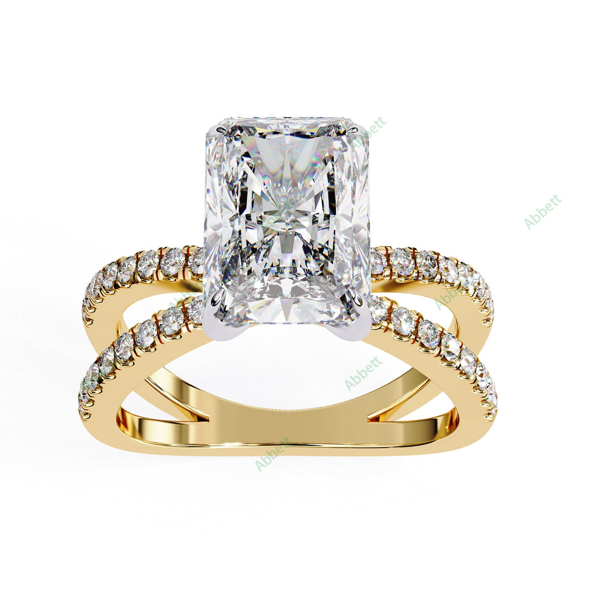 Accented Engagement Ring ENAC1542