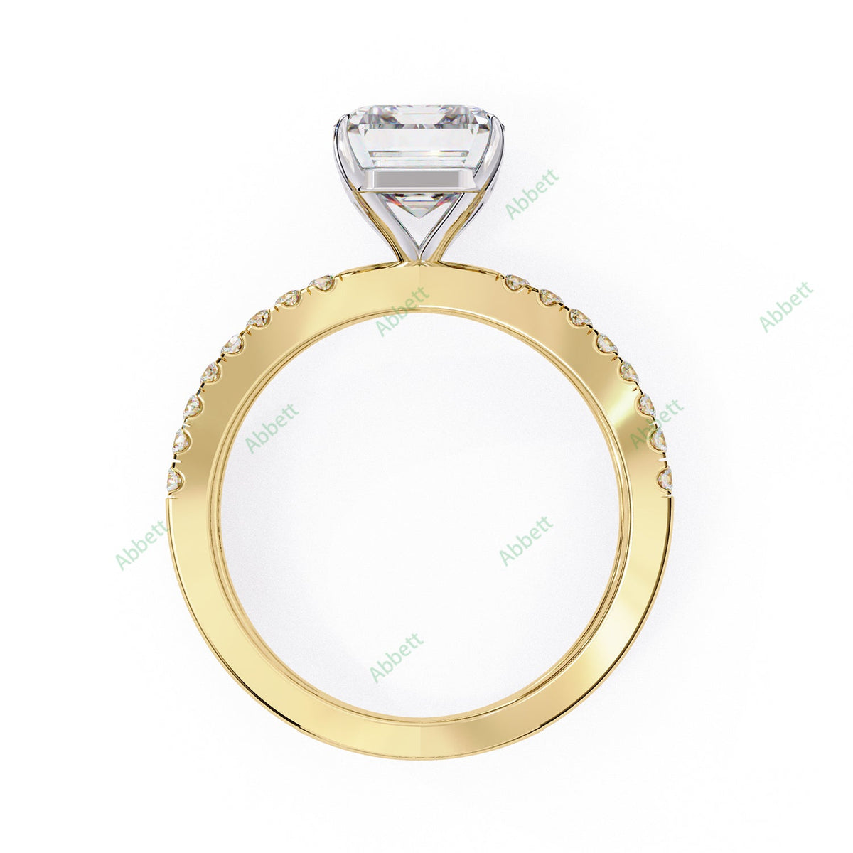 Accented Engagement Ring ENAC1542