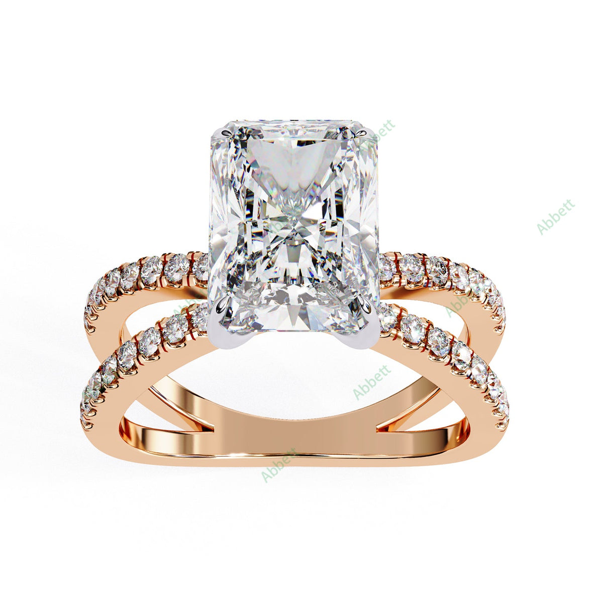 Accented Engagement Ring ENAC1542