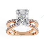 Load image into Gallery viewer, Accented Engagement Ring ENAC1542
