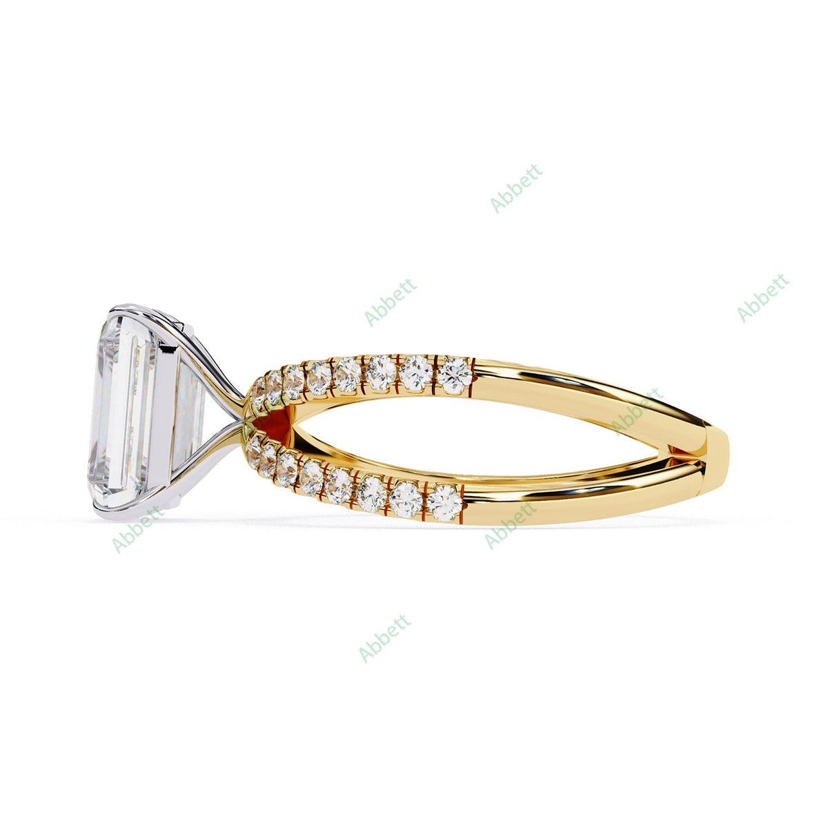 Accented Engagement Ring ENAC1542