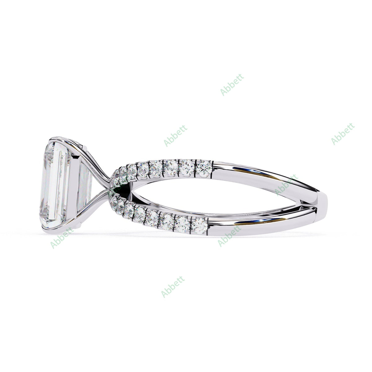 Accented Engagement Ring ENAC1542
