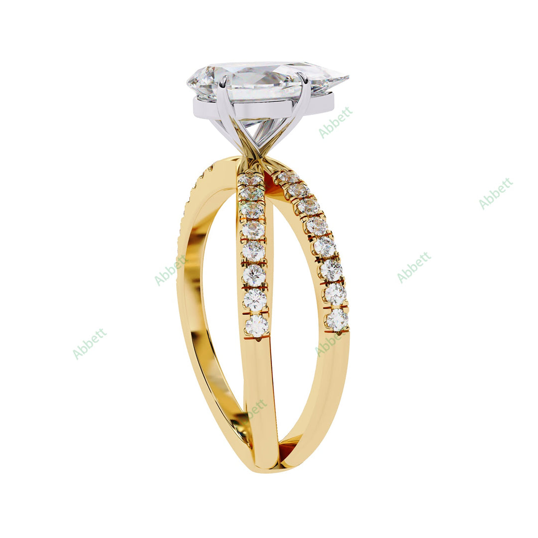 Accented Engagement Ring ENAC1543