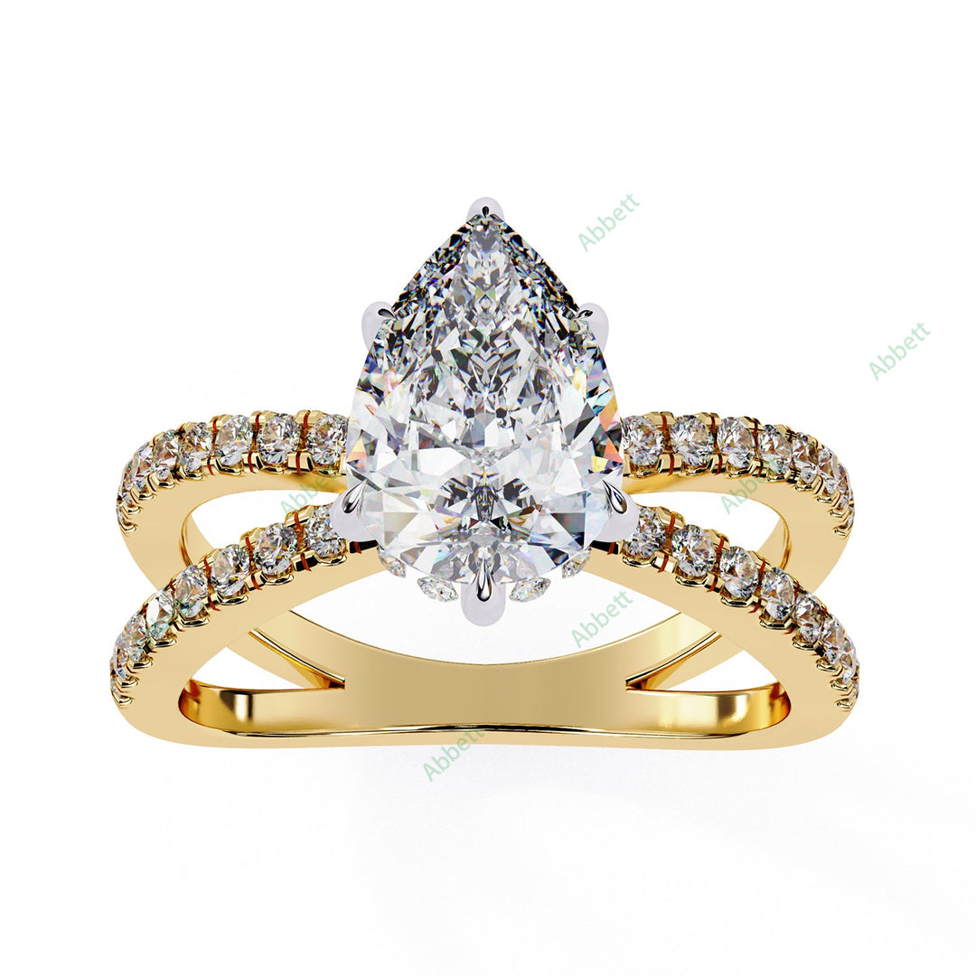 Accented Engagement Ring ENAC1543