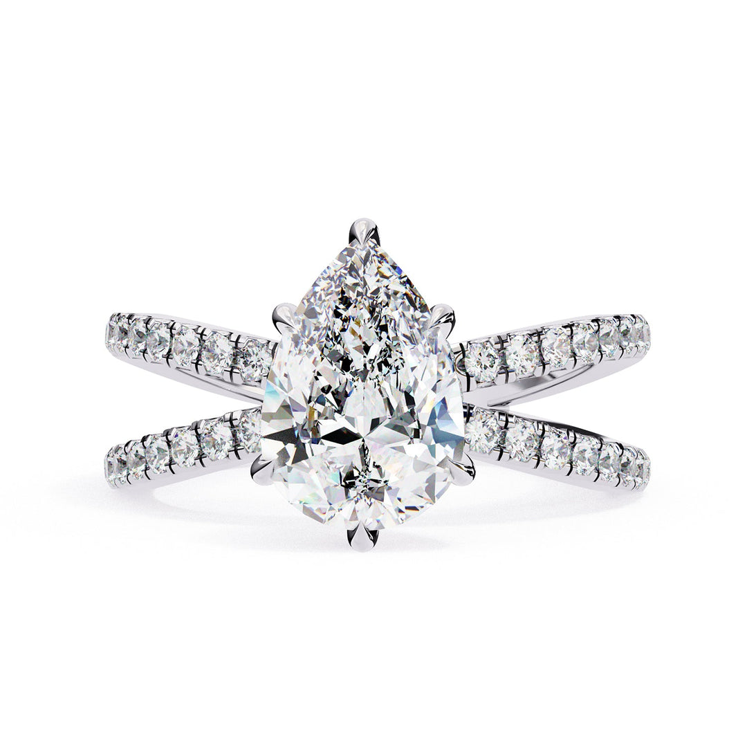 Accented Engagement Ring ENAC1543