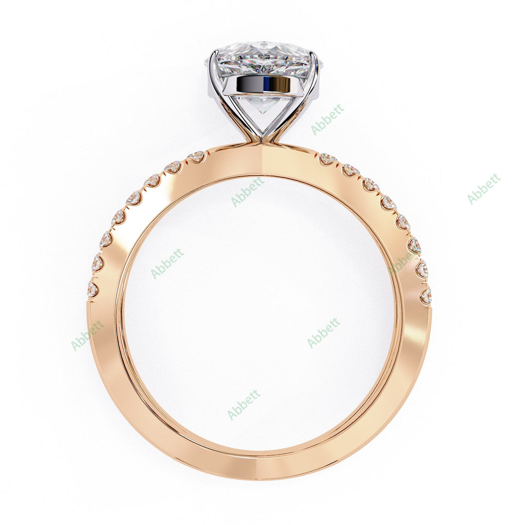 Accented Engagement Ring ENAC1543