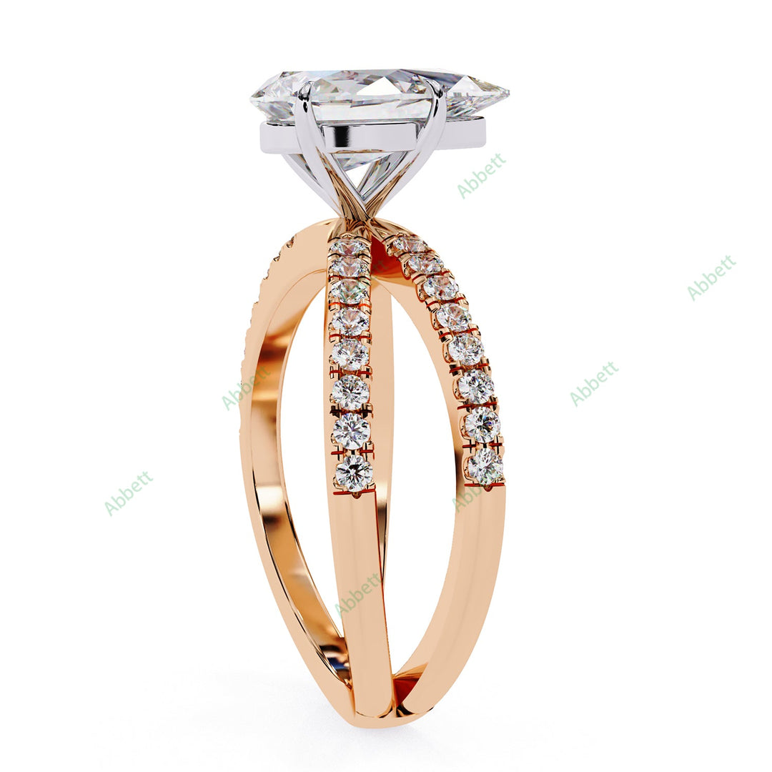 Accented Engagement Ring ENAC1543
