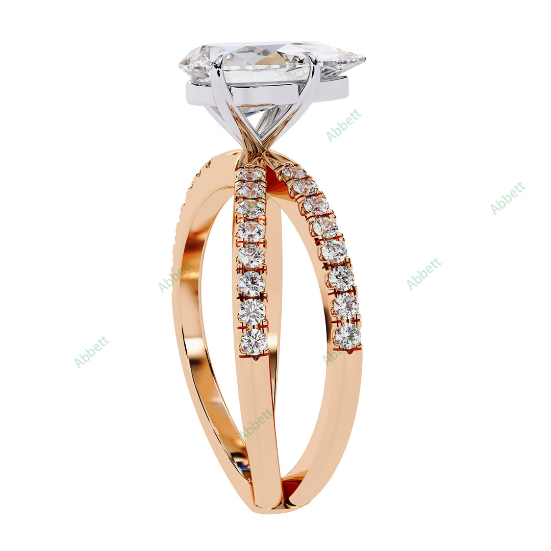 Accented Engagement Ring ENAC1543