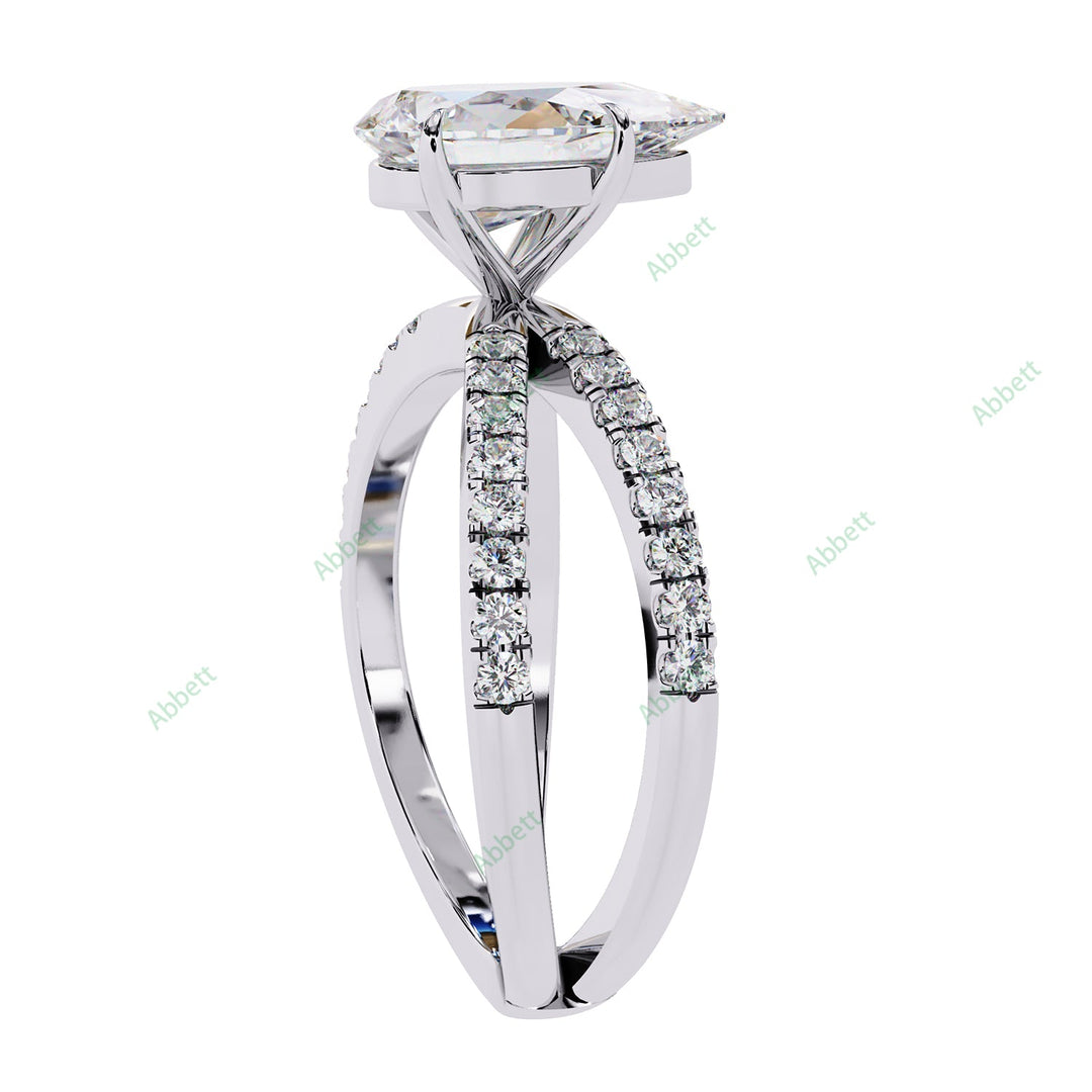 Accented Engagement Ring ENAC1543
