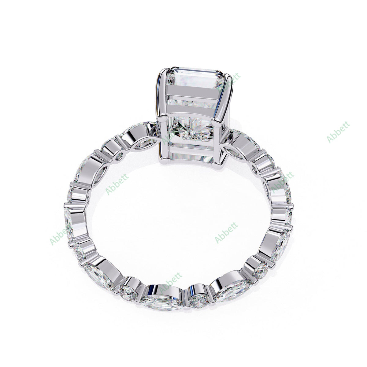 Accented Engagement Ring ENAC1562