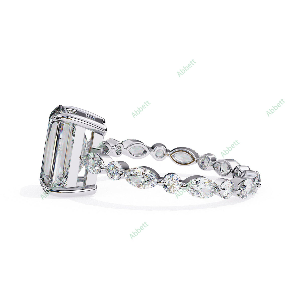Accented Engagement Ring ENAC1562