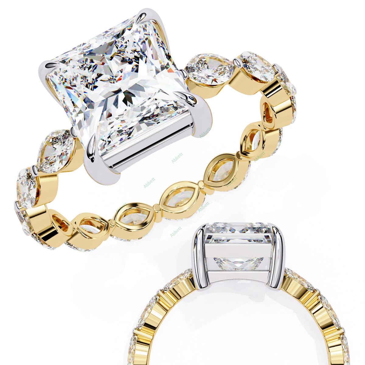 Accented Engagement Ring ENAC1563