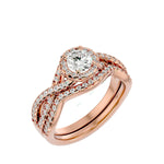 Load image into Gallery viewer, Bridal Sets Engagement Ring ENBR205
