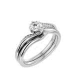 Load image into Gallery viewer, Bridal Sets Engagement Ring ENBR206
