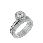 Load image into Gallery viewer, Bridal Sets Engagement Ring ENBR211
