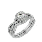 Load image into Gallery viewer, Bridal Sets Engagement Ring ENBR214
