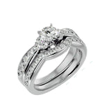 Load image into Gallery viewer, Bridal Sets Engagement Ring ENBR218
