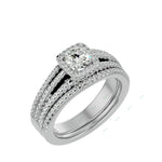Load image into Gallery viewer, Bridal Sets Engagement Ring ENBR219
