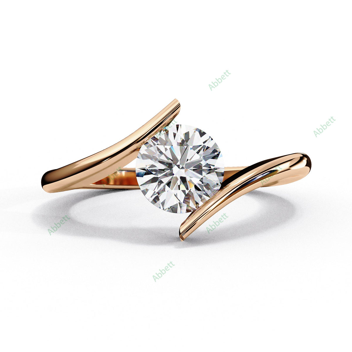 Bypass Engagement Ring ENBY1071
