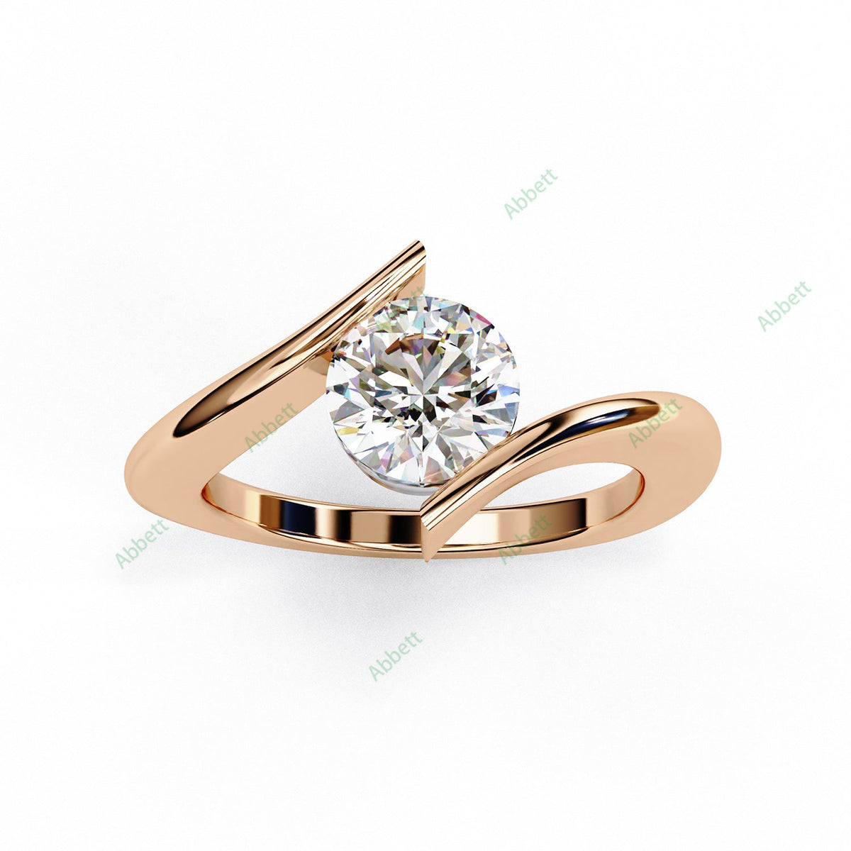 Bypass Engagement Ring ENBY1071