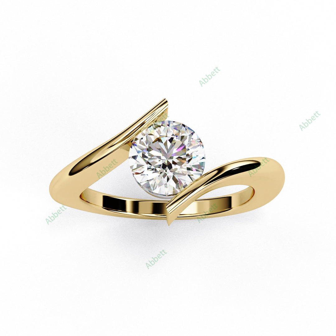 Bypass Engagement Ring ENBY1071