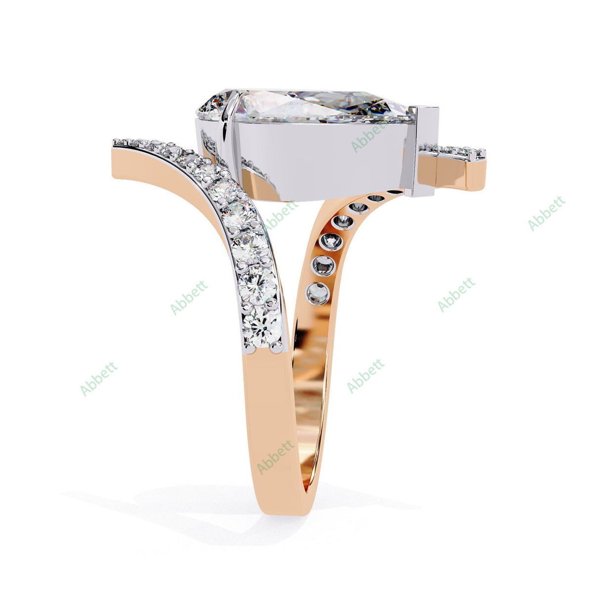 Bypass Engagement Ring ENBY1131