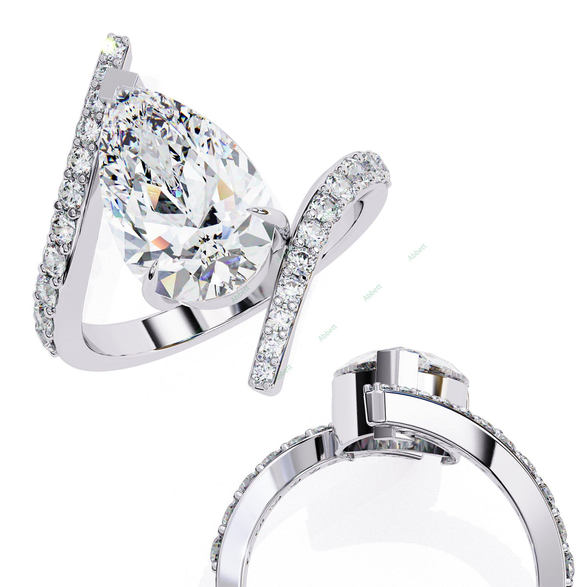 Bypass Engagement Ring ENBY1131
