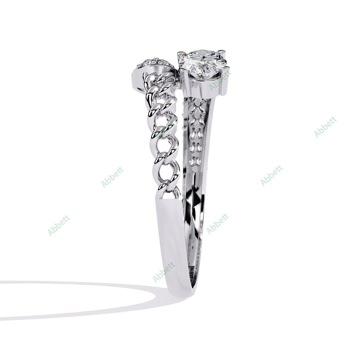 Bypass Engagement Ring ENBY1189