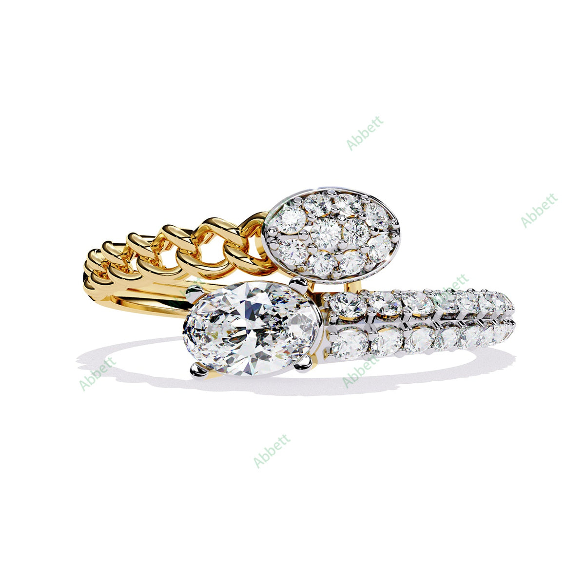 Bypass Engagement Ring ENBY1189