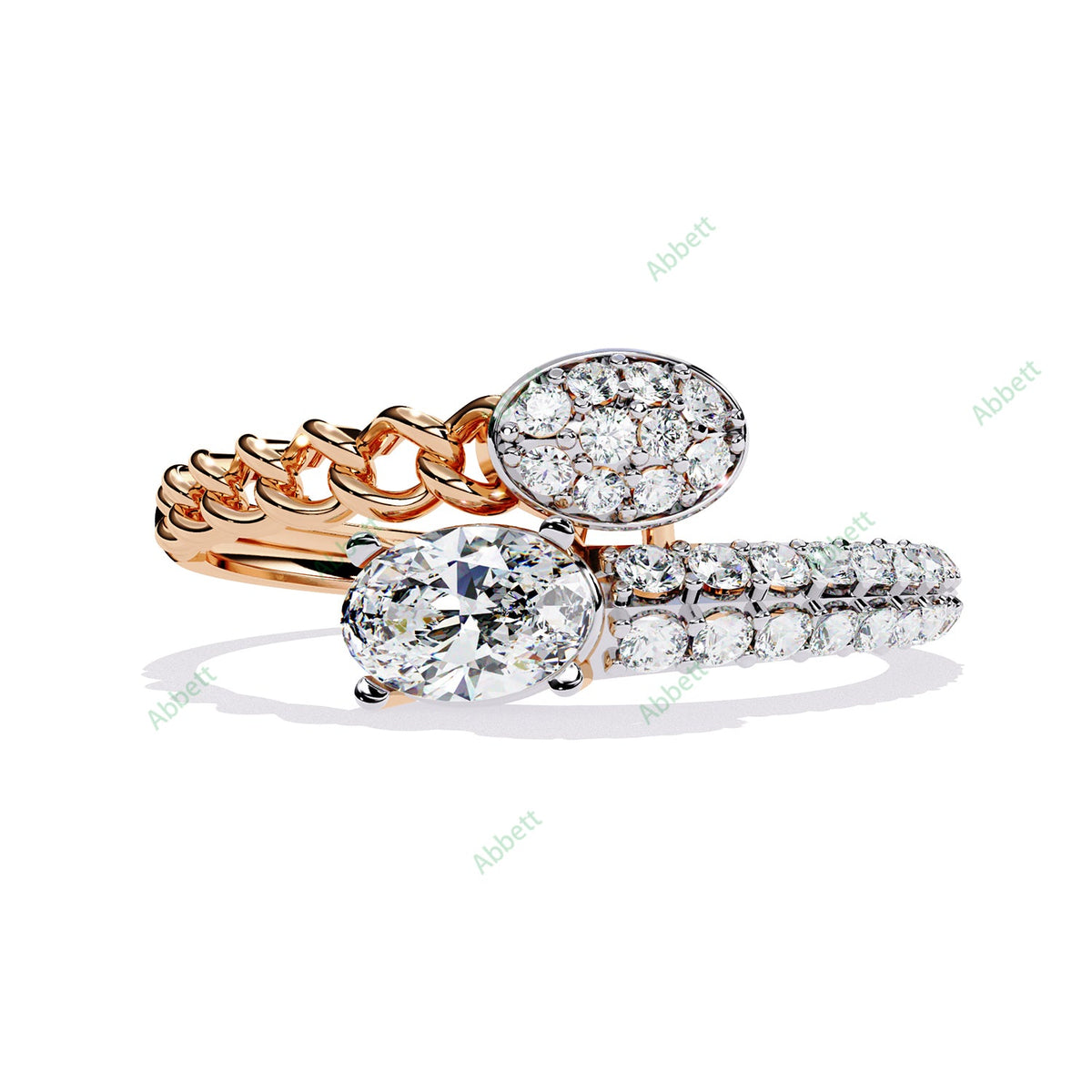 Bypass Engagement Ring ENBY1189
