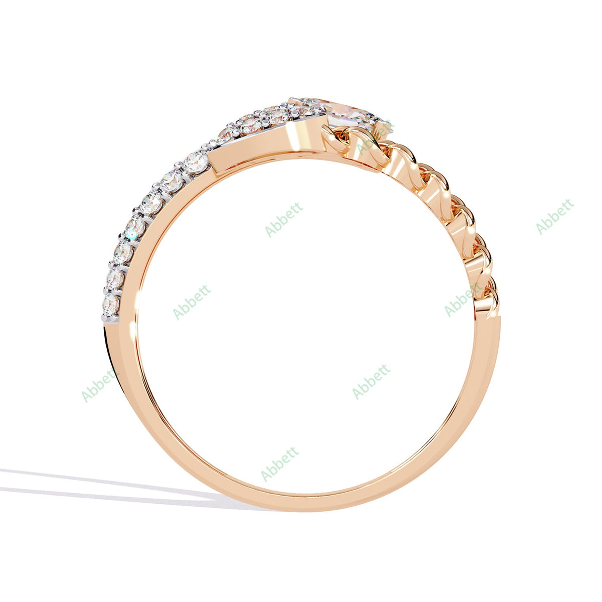 Bypass Engagement Ring ENBY1189